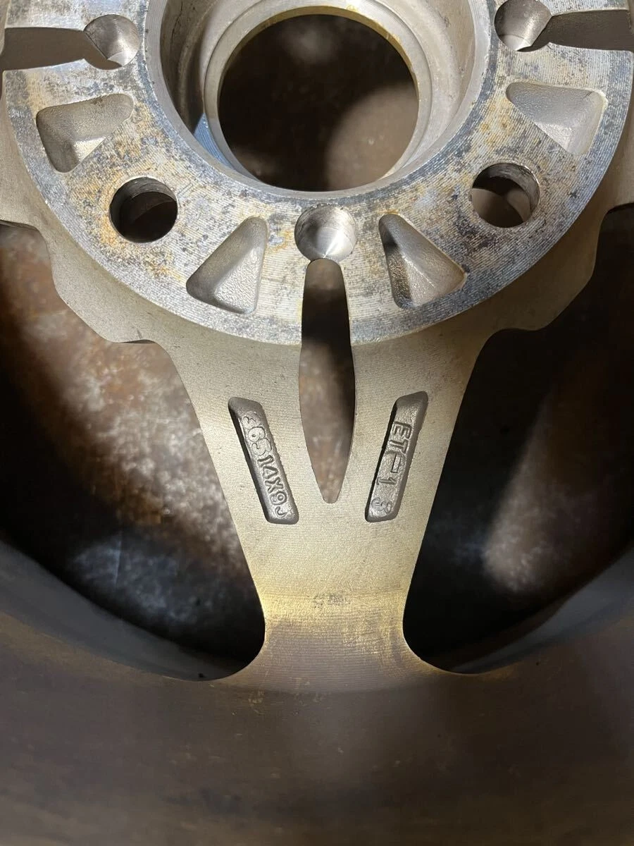 JDM Bilboll Barju 14-inch 114.3 deep rim wheels No Tires - Image 3