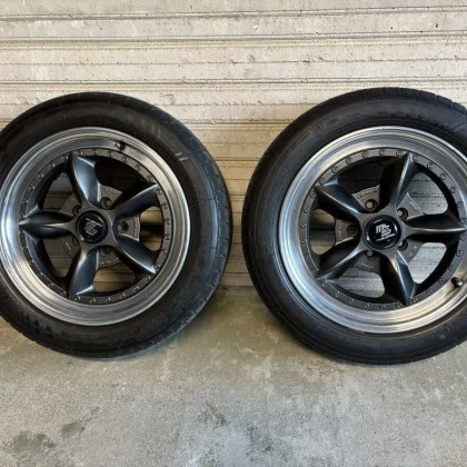 JDM Rare Pana Sports G7 C5R 7J 8J 164Book Set NANKANG 205/50-16 225/45 No Tires
