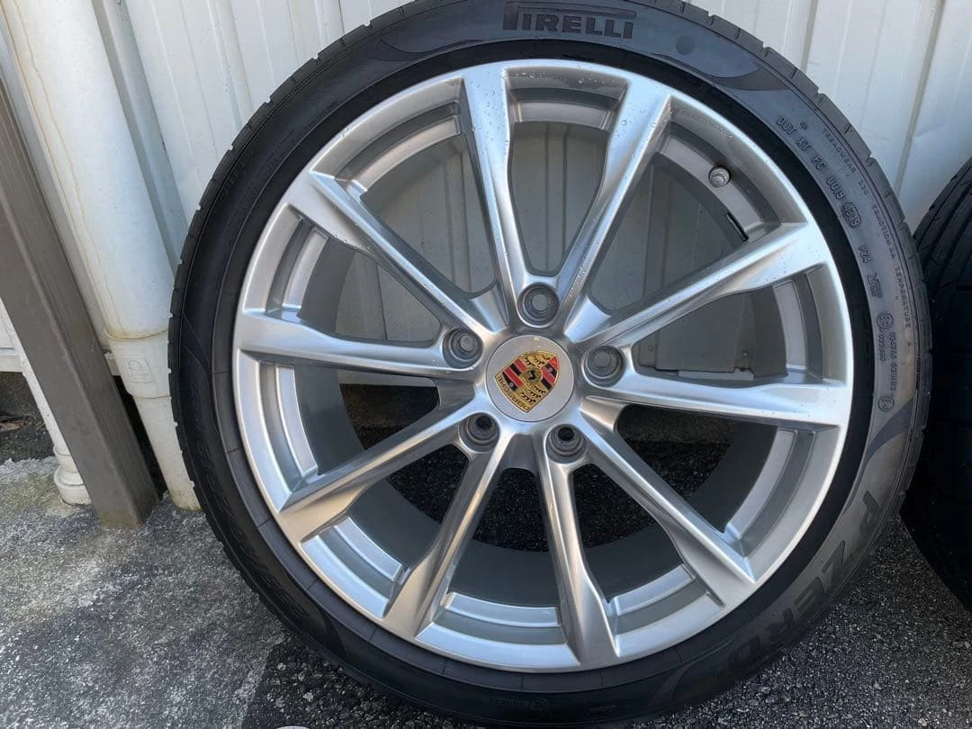 JDM Genuine Porsche Boxster S wheels and P-Zero 19 tires set No Tires - Image 5