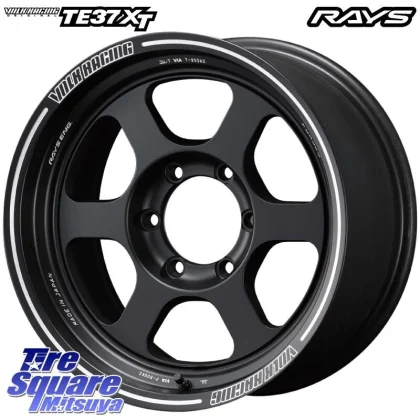JDM RAYS TE37XT VOLK RACING forged 4wheels 16x8.0 +-0 6x139.7 Blast Black BC