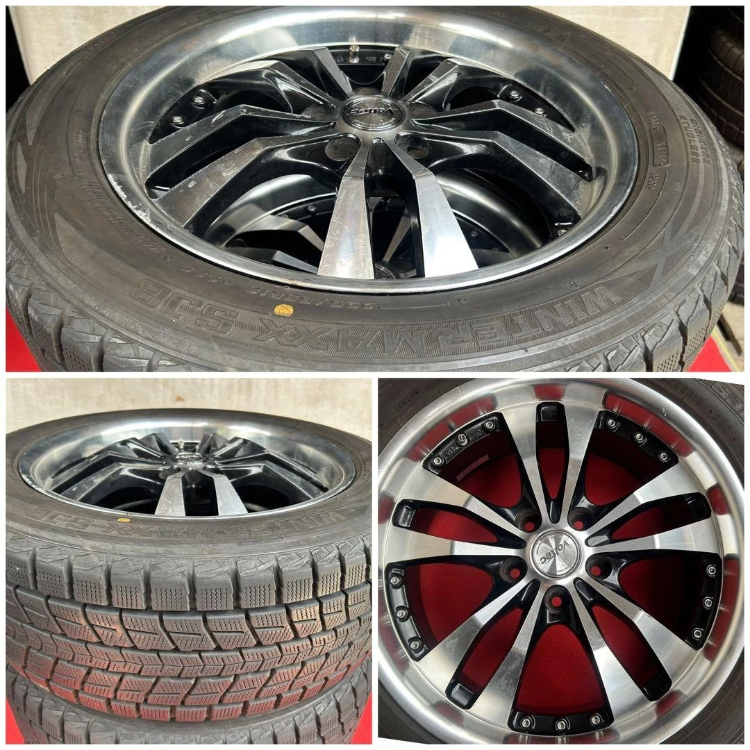 JDM 85% grooved BEST VOLTEC 18 inch x 7.5J +48 No Tires - Image 6