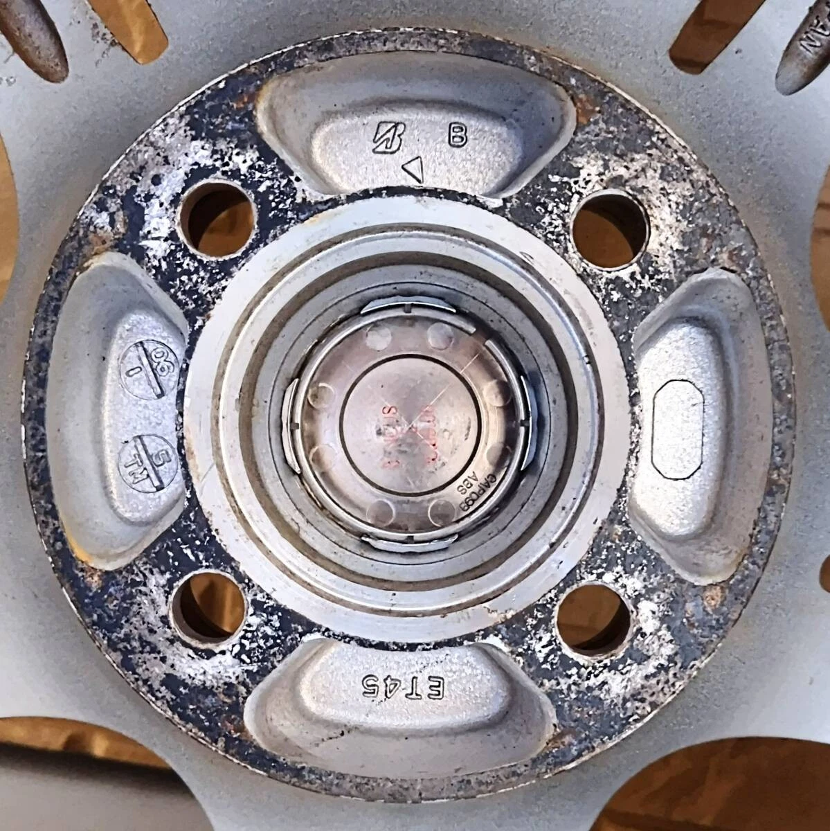 JDM Roadster Size Bridgestone BEO16 Wheel & Tire Set No Tires - Image 10