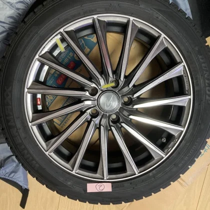 JDM Used 2021 Weds LEONIS CHLeonisCH 18-inch wheels with WinterMaxx WM No Tires