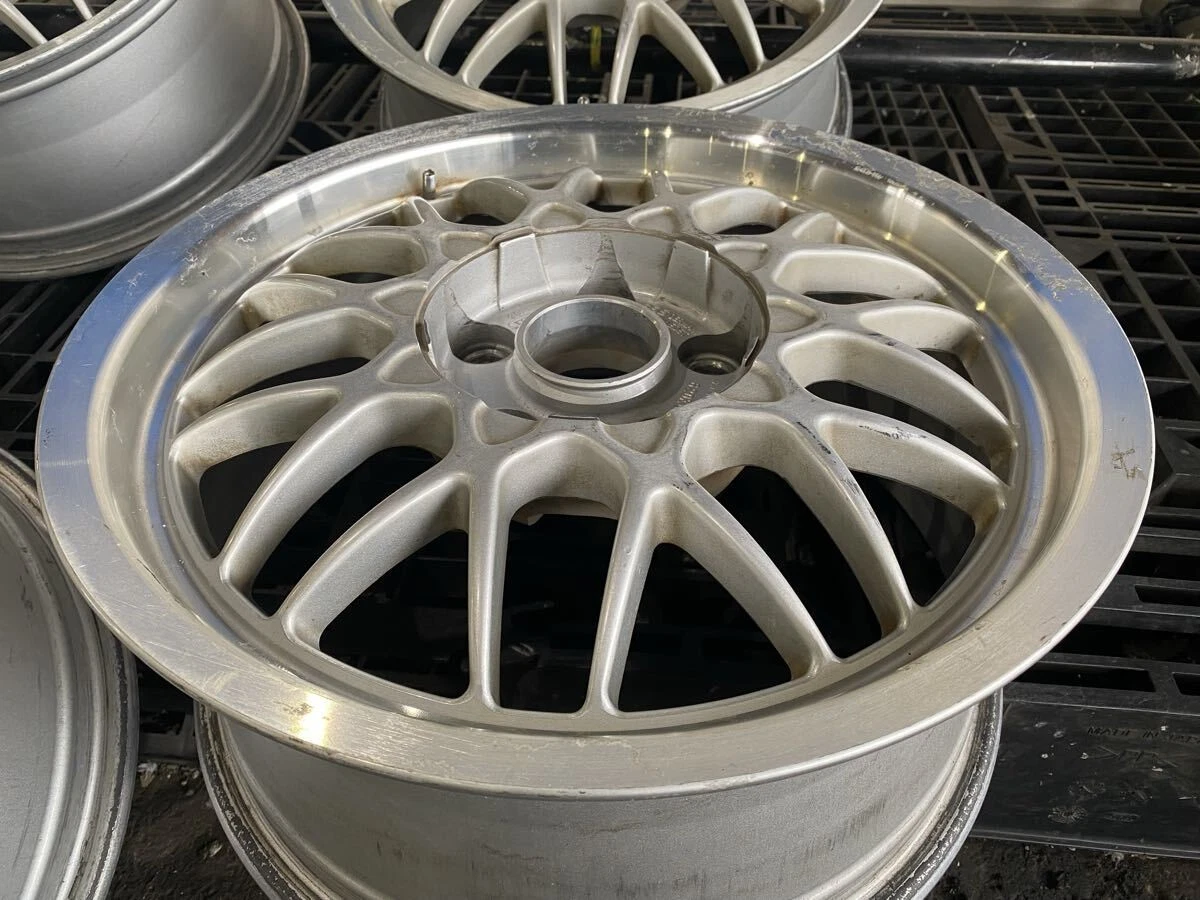 JDM BBS RG168 167J offset +38 5-hole PCD 114.3 hub diameter approx. 60 No Tires - Image 3