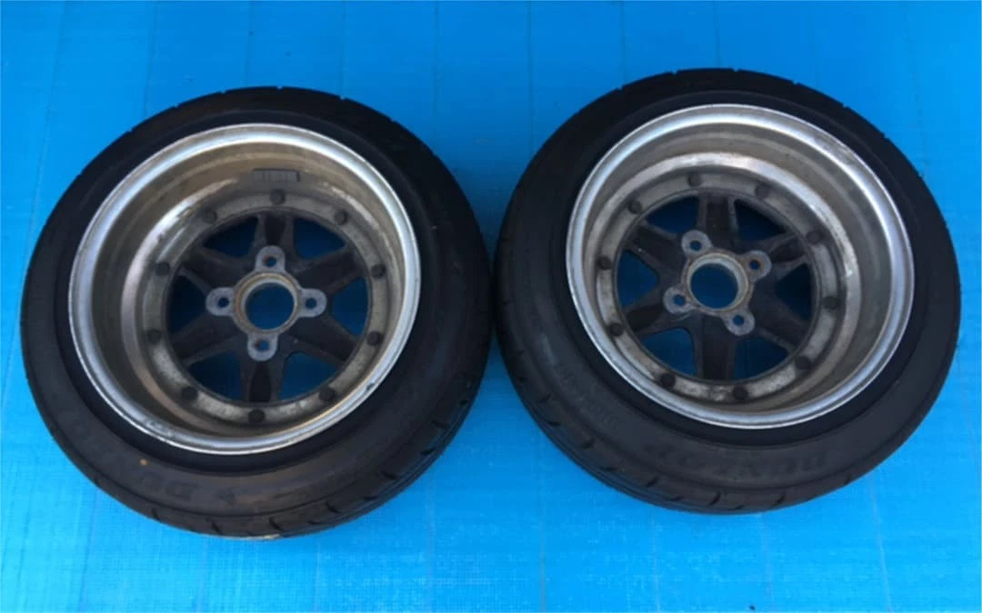 JDM Rare Longchamp XR4 9.5j deep rim SSR No Tires - Image 4