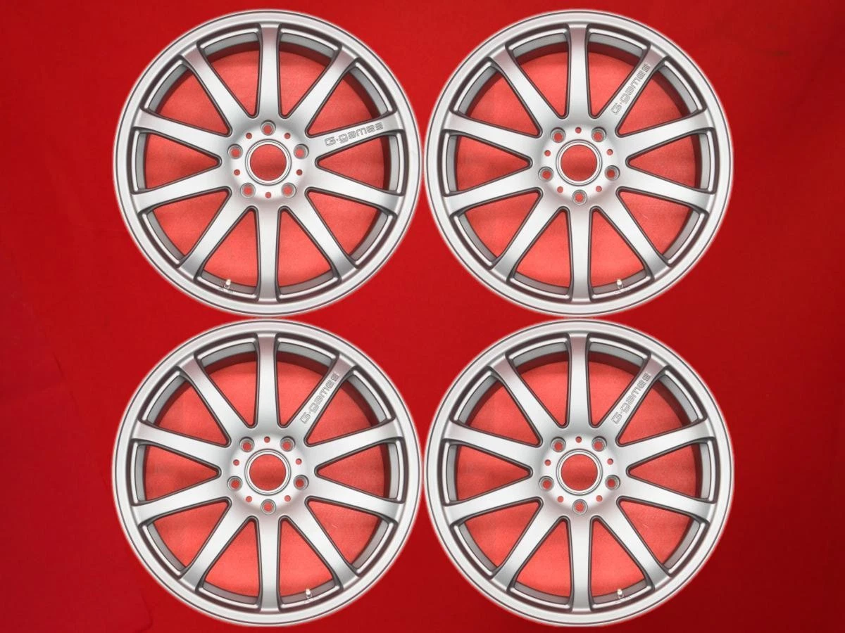 JDM lightweight 1Pcs9.4kg RAYS Rays G-games 77S Used Wheel 4Book 7.5J No Tires