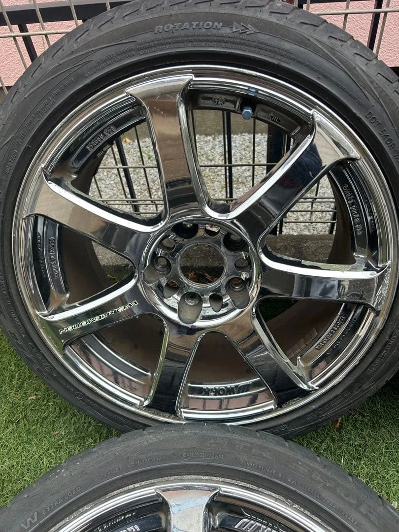 JDM ⭐︎ WORK EMOTION XT7 174Book Set ⭐︎ Kanagawa Nothing Fee No Tires - Image 2