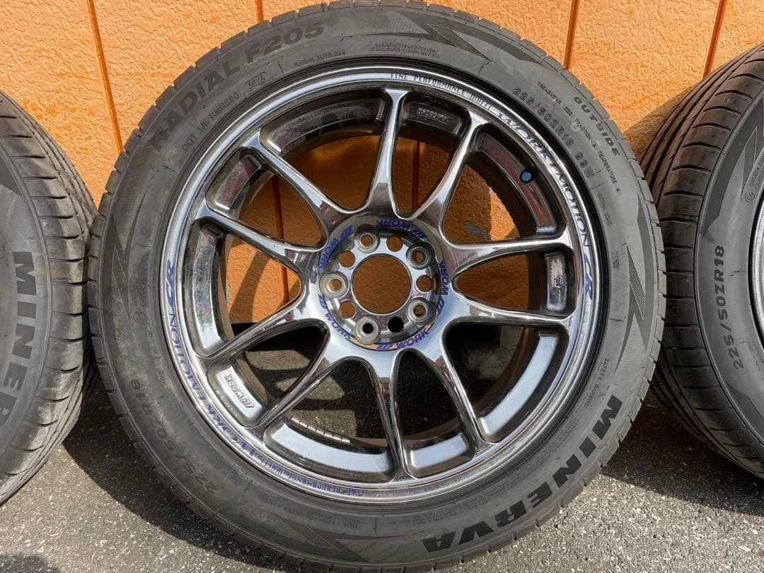 JDM ◇WORK EMOTION CR Kai◇ Bali Mountain Fuga No Tires - Image 4