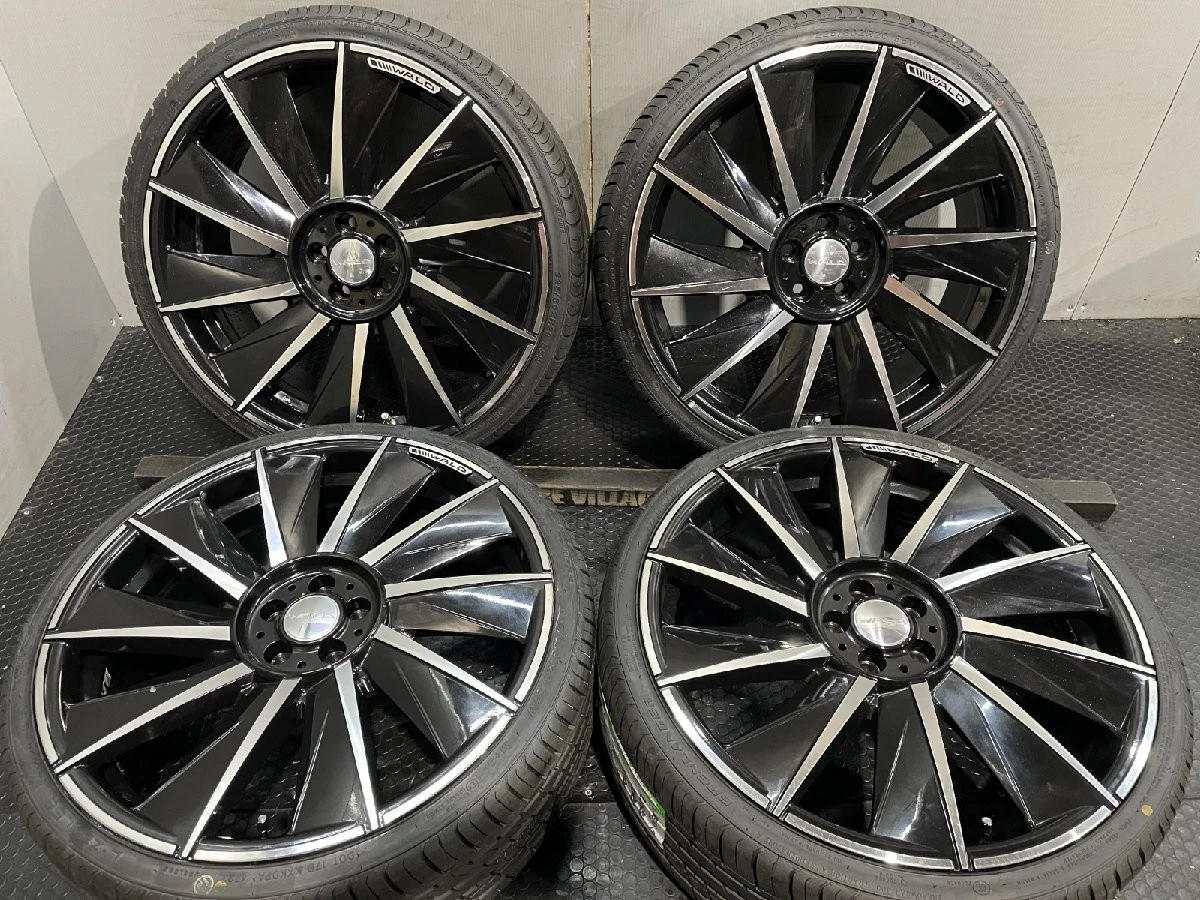 JDM Imported 225/35ZR20 summer tires WALD BALCAS Valdo 208J5HPCD100+45 No Tires