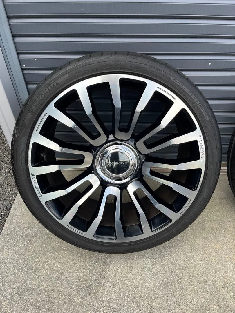 JDM Rolls Royce Ghost Mansory 22-inch Tire Wheel 4-Book Set No Tires - Image 2