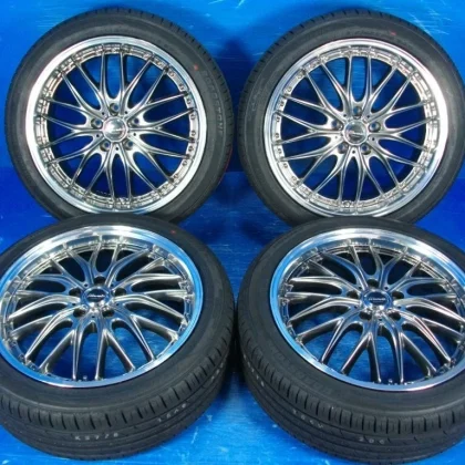 JDM H Warwic DEEPRAND 187.0J +55 5H PCD114.3 ROADSTONE EUROVIS 215/45R No Tires