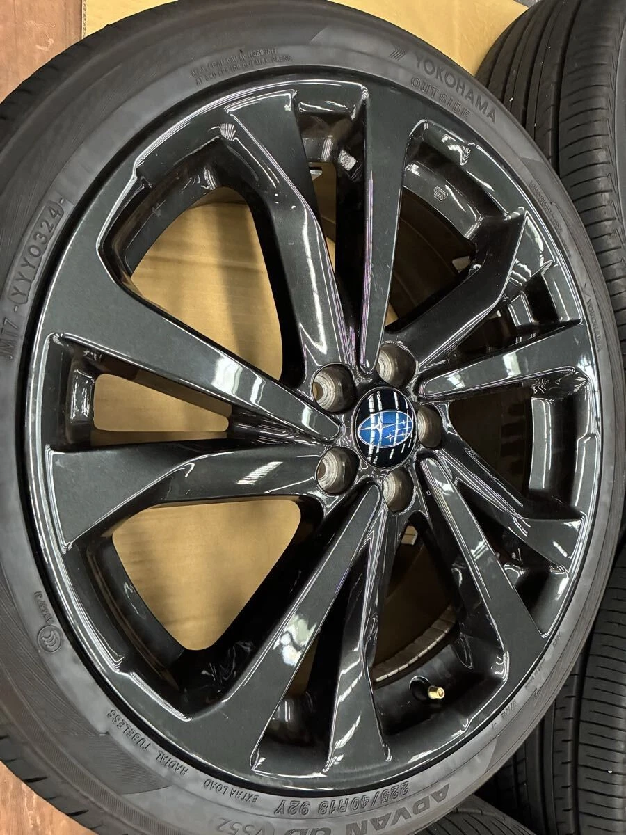 JDM Subaru Impreza Sports STI Sports genuine 18 tire and wheel No Tires - Image 2