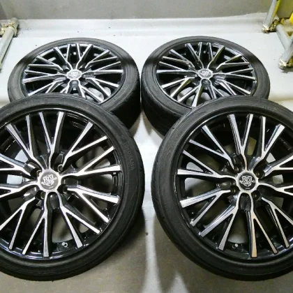 JDM F1248 Used Summer 195/45R17 x7J +42 WORK Aluminum Summer 4Book Yok No Tires