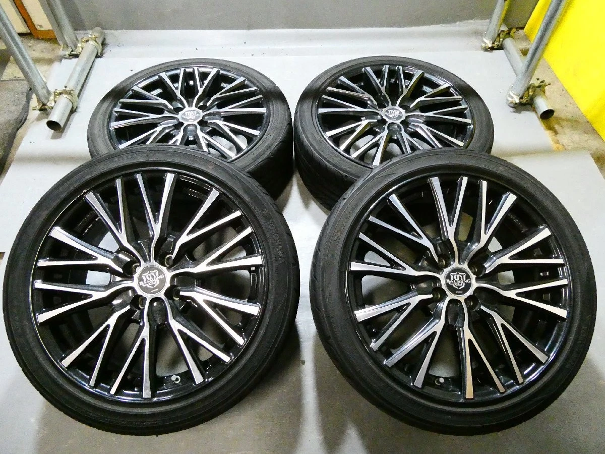 JDM F1248 Used Summer 195/45R17 x7J +42 WORK Aluminum Summer 4Book Yok No Tires