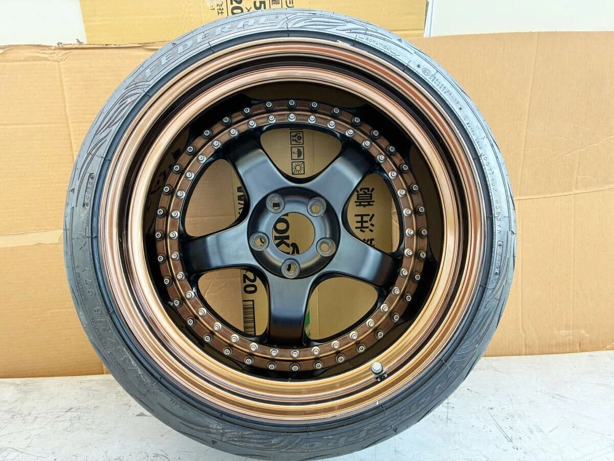 JDM WORK Meister S1 1810J 12J Fairlady Z Z33 Z34 Skyline GTR BNR34 R35 No Tires - Image 8