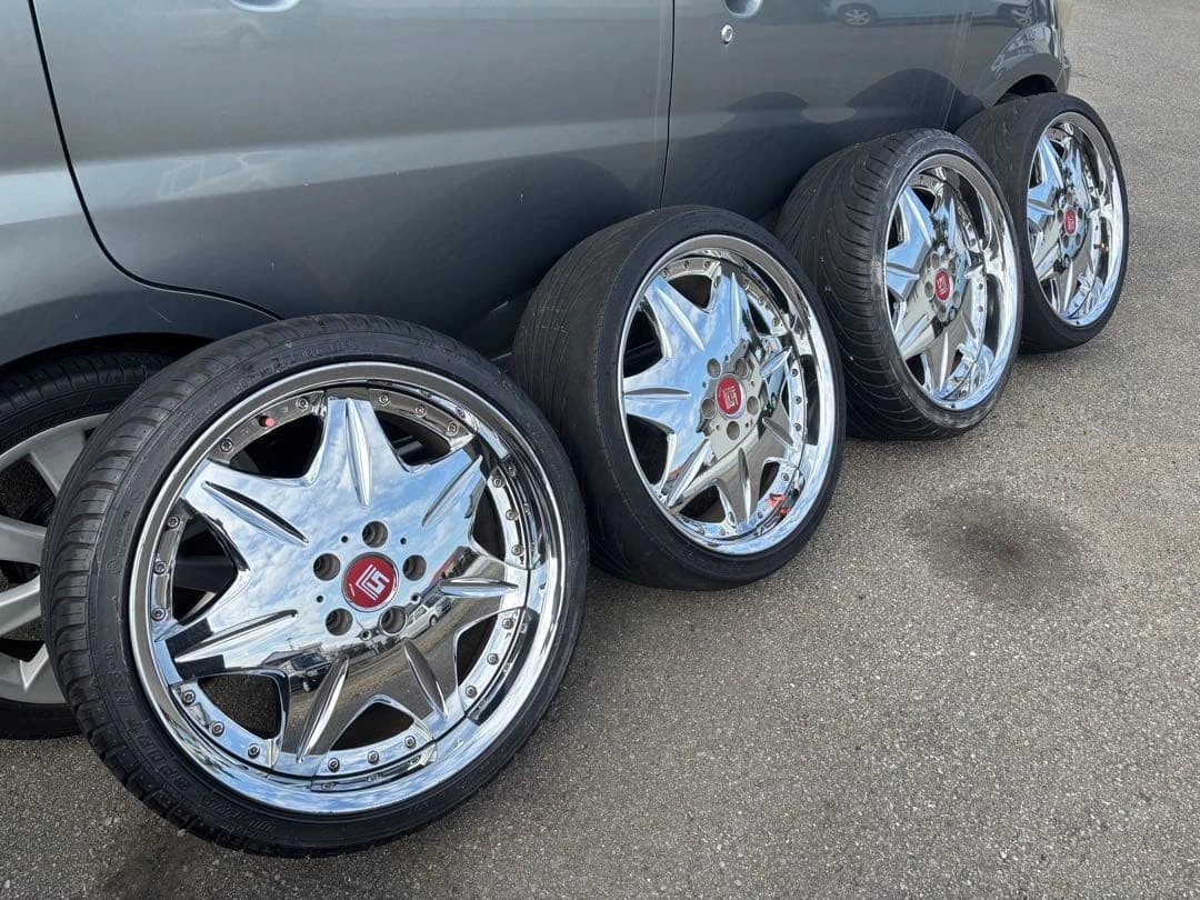 JDM WORK LS 19-inch aluminum wheels No Tires