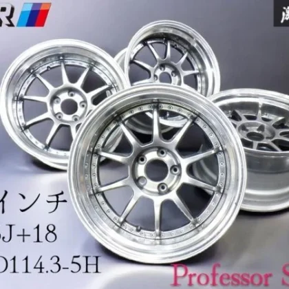 JDM No distortion GT-R size SSR Speedster Professor SP3 1810.5J +18 PC No Tires
