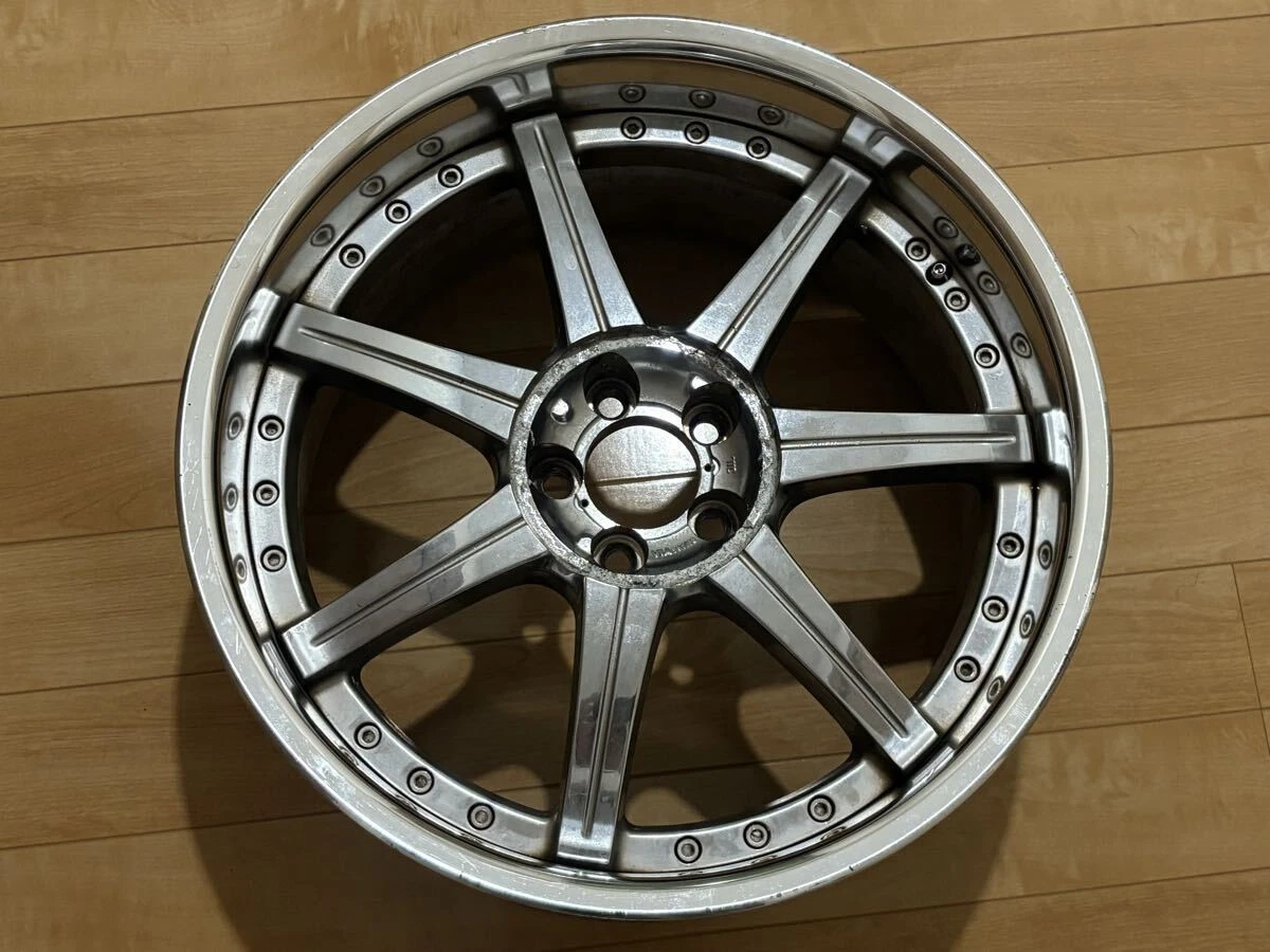 JDM Evolution Intensive Hank Deep Rim PCD100 18-inch 8J+36 18-inch 9.5 No Tires - Image 6