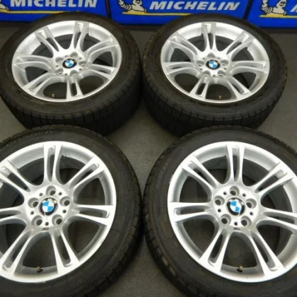JDM BMW 5 Series F10/F11 double spoke styling 350 8J-18+30 5-120 + COR No Tires