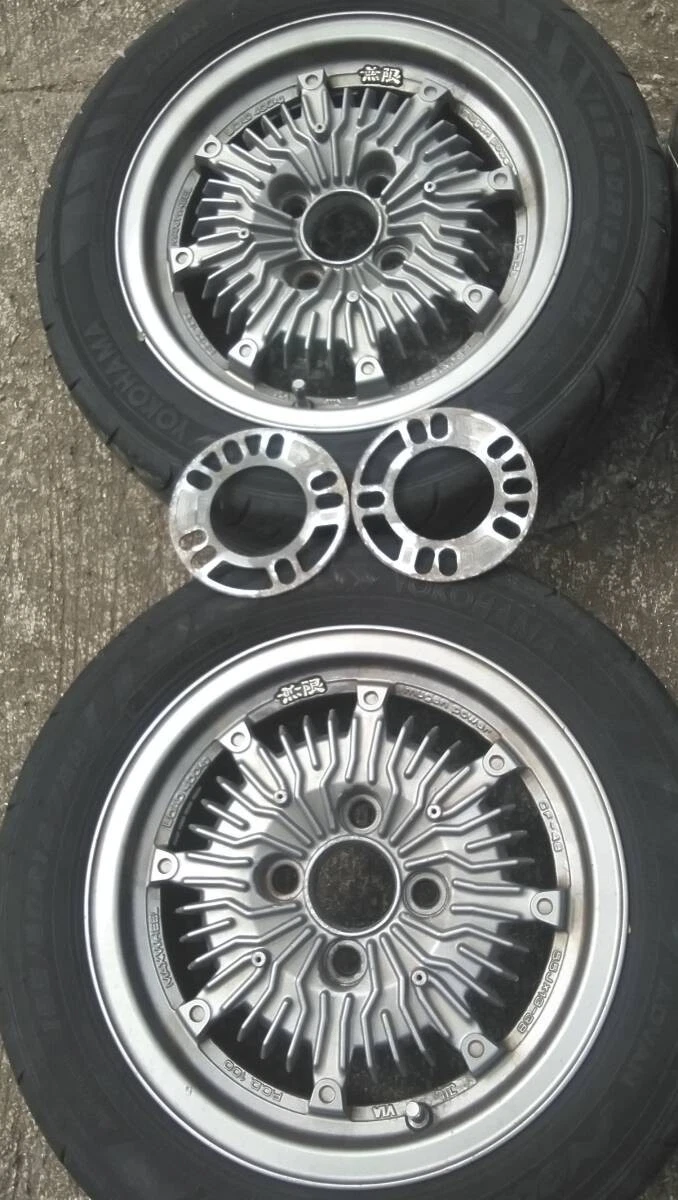 JDM Honda Beat Limited Edition MUGEN CF-48 Ultra Rare 13" 14" Front an No Tires - Image 2