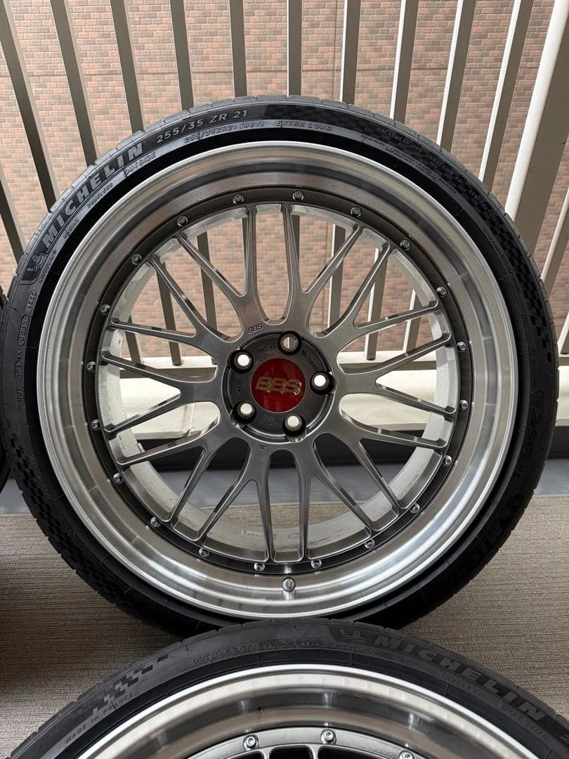 JDM BBS LM 405 DB-SLD 219.5J +35 5/114.3 No Tires - Image 4