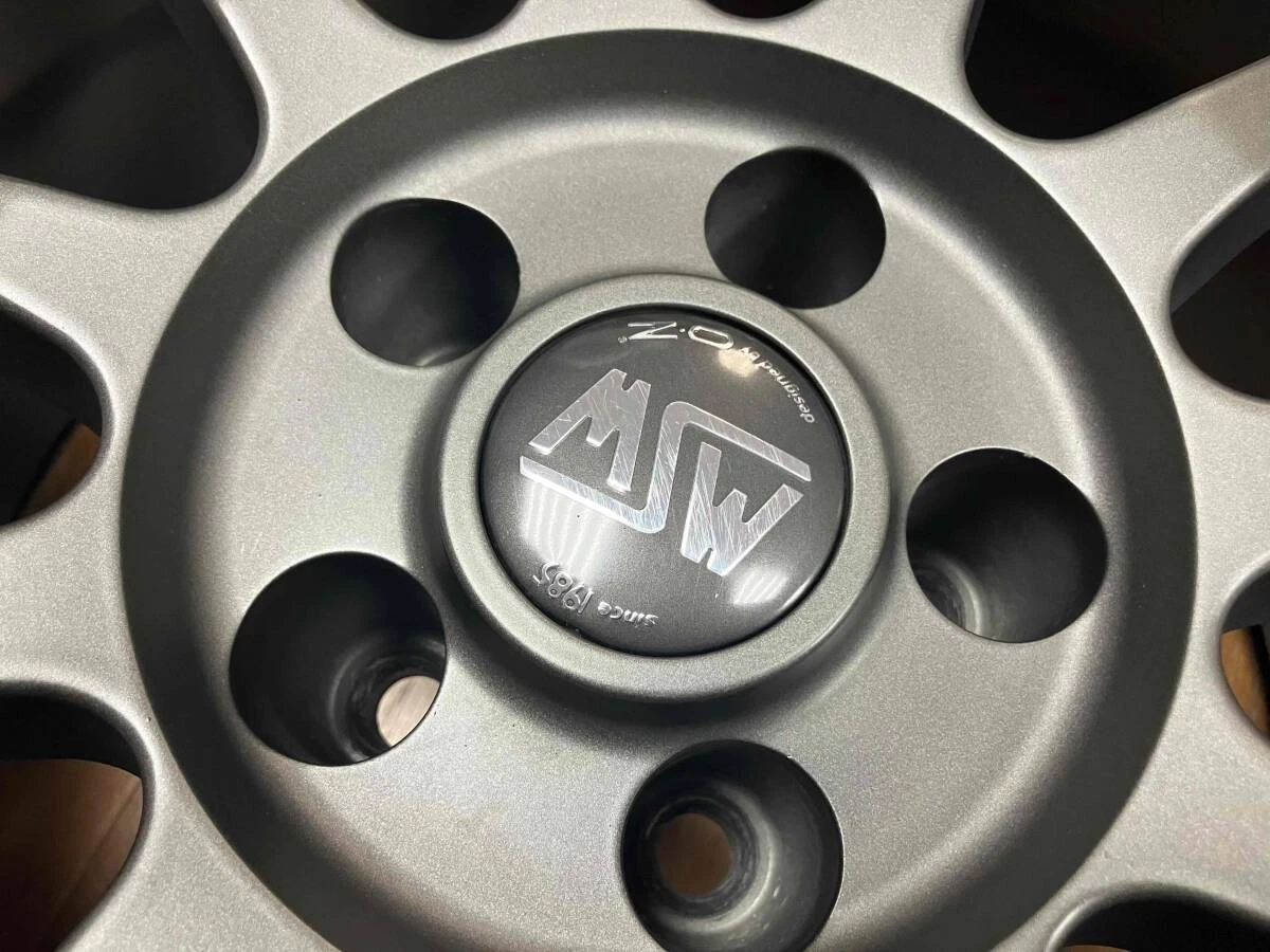 JDM Studless tire set with IG60 tires MSW85 18-inch wheels 8J+28 5H112 No Tires - Image 7