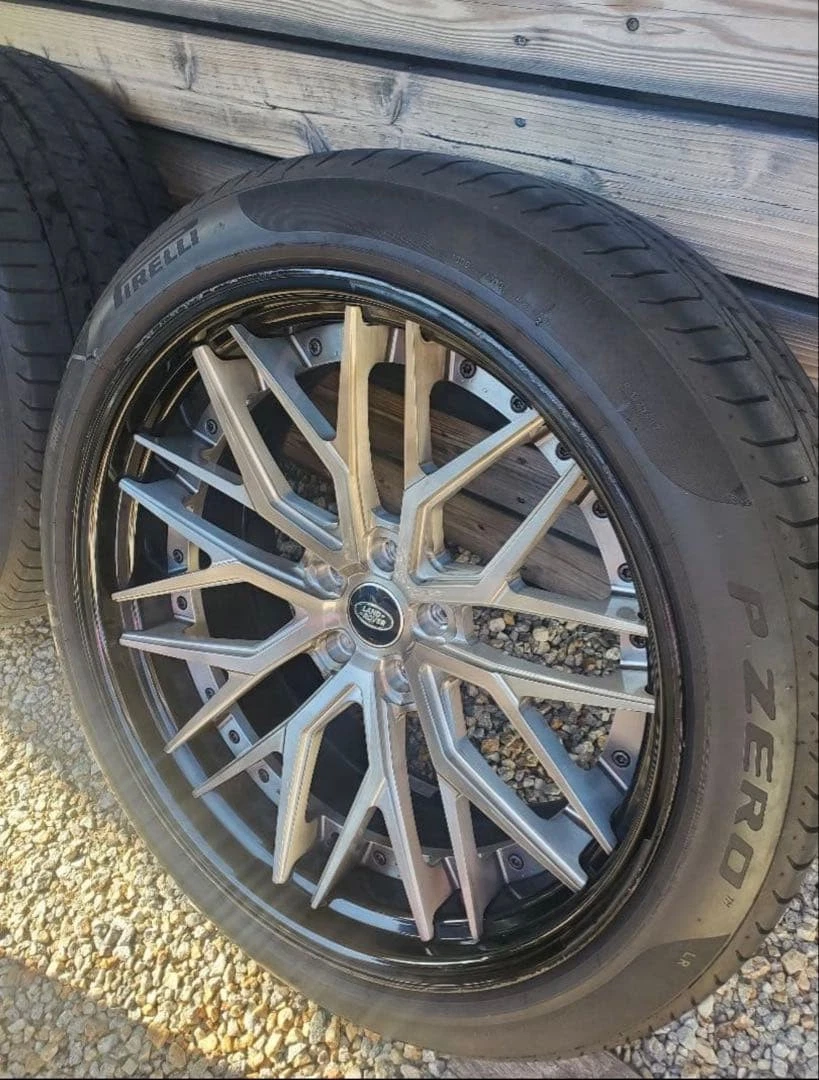 JDM WORK custom-made SION manufactured PCD120 used 22-inch tire wheel No Tires - Image 2