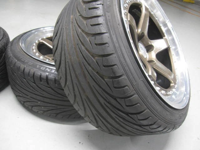 JDM KYOWA Racing KR1131 Bronze wheels 9J+10/10J+15 PCD114.3 185-hole c No Tires - Image 3