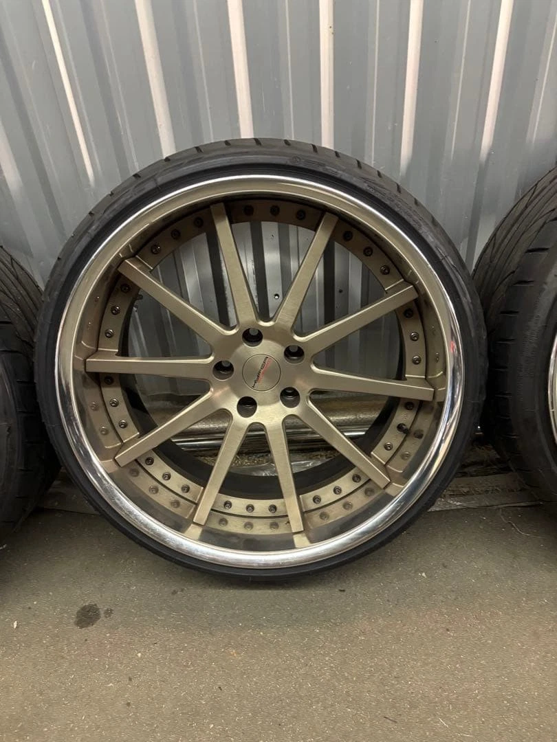 JDM Hyperforged C-10 21-inch custom offset No Tires - Image 5