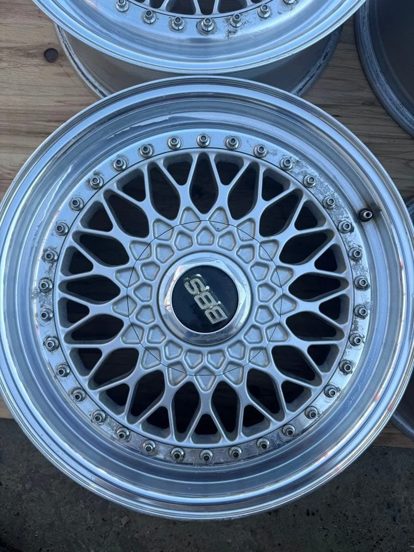 JDM BBS RS 178J +48 5-hole 4-book set No Tires - Image 2