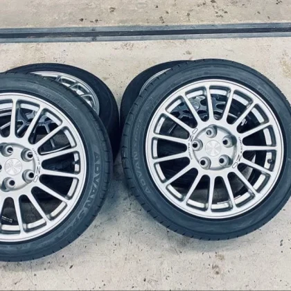 JDM Lancer Evolution OZ Wheels No Tires
