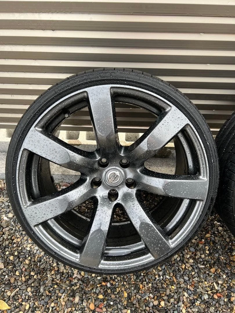 JDM GT-R R35 rear tires 10.5J 4-pack No Tires - Image 2