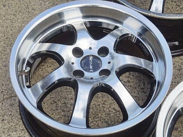 JDM Rare USDM deep rims WORK Nezart work 16-inch 7J +38 PCD100 Cup JD No Tires - Image 4