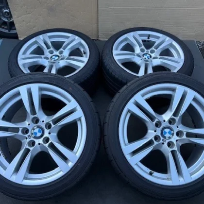 JDM BMW E84 X1 OEM 188J +30 9J +41 PCD120 Double Spoke 355M BMW No Tires