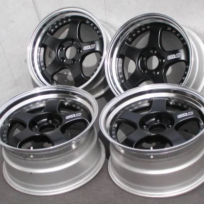 JDM Deep rim SSR Professor SP1 8J 9J 114.3-5 for S13 S15 R32 R34 RX-7 No Tires
