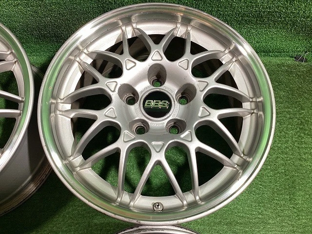 JDM Nissan Genuine Option BBS CG26 16-inch Aluminum Wheels 7J +40 5H P No Tires - Image 3
