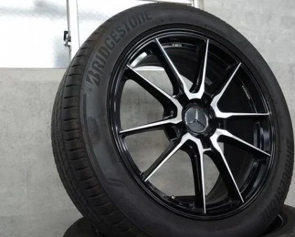 JDM TWSforging 19-inch wheels and tiresUsed Bridgestone Alenza for 247 No Tires