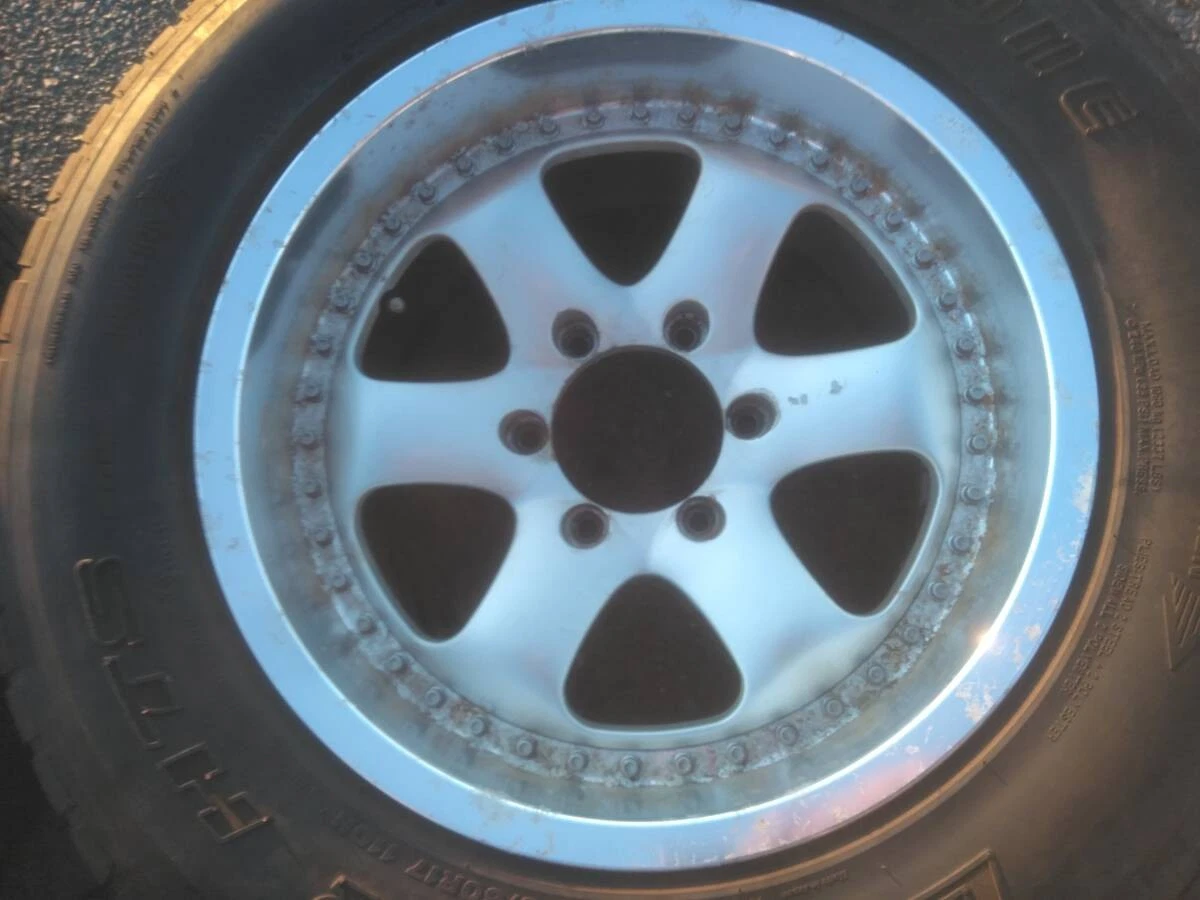 JDM BRIDGESTONE BERG CONQUEST 178.5J +7 139.7 6H 6-lug 5-pack with spa No Tires - Image 6