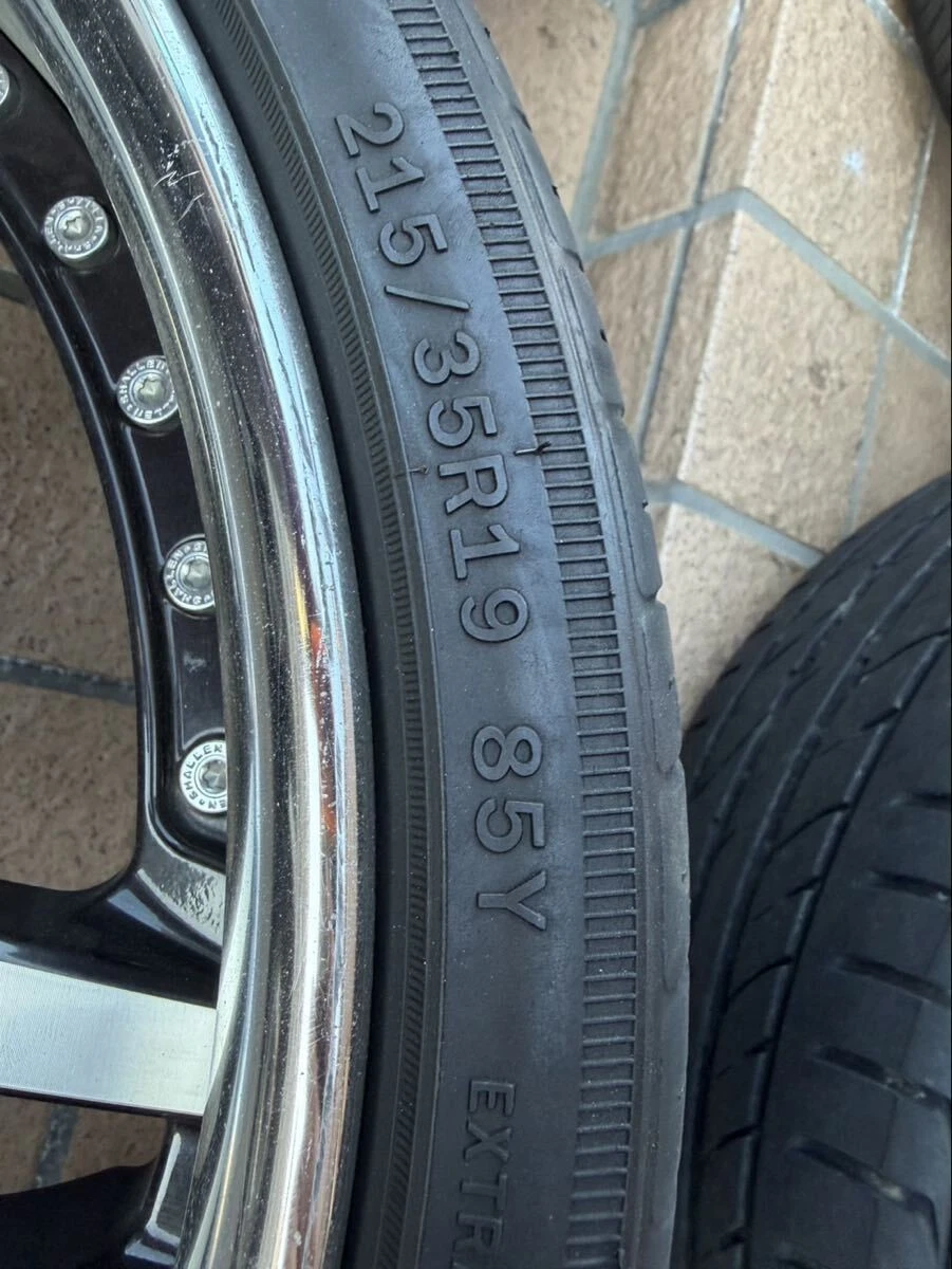 JDM Shallen 5H 8J deep rims for Prius 50 series and Prius 30 series PC No Tires - Image 2