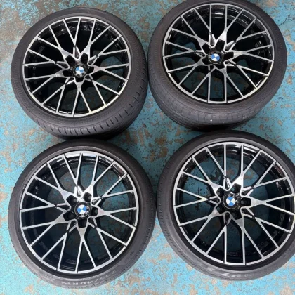 JDM BMW M2 Competition with genuine R19 5-lug PCD120 tires 19-inch 9J+ No Tires