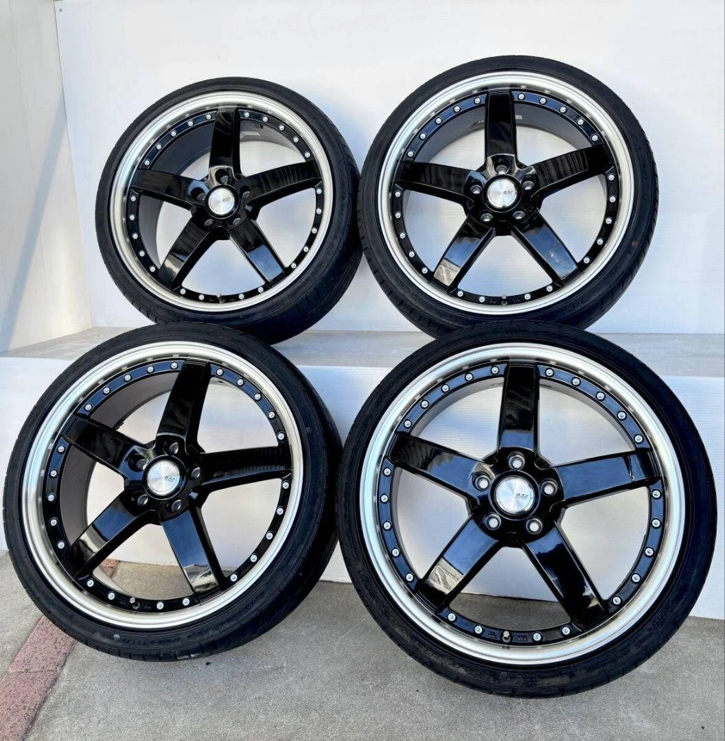 JDM Roxani Glastar Five 225/35R19 inch 7.5j +55 632 No Tires