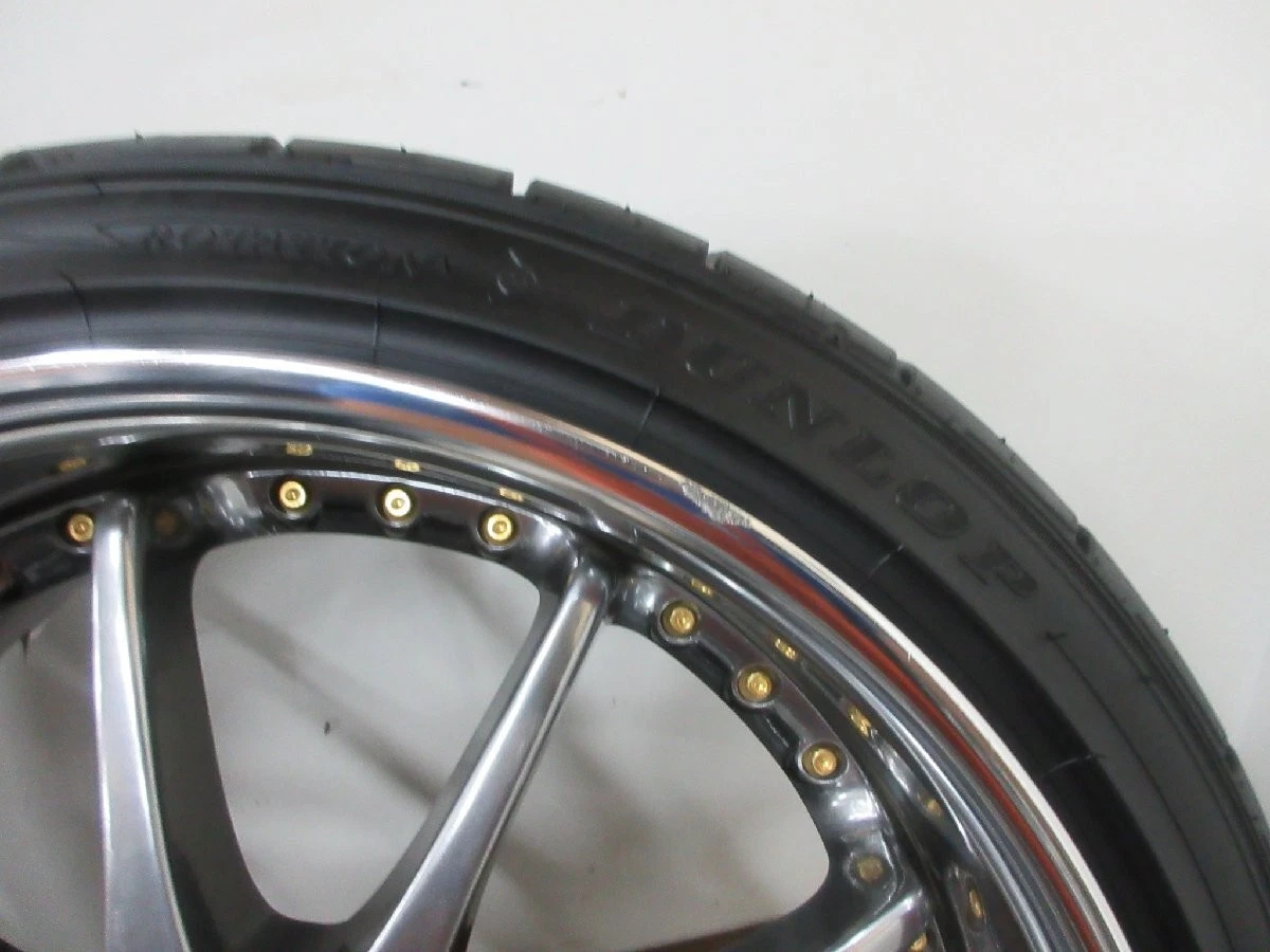 JDM ・ blitzBLITZ TechnoSpeed Z1 18in8J+45 9J+45 5-lug PCD114.3 DL DZ No Tires - Image 4