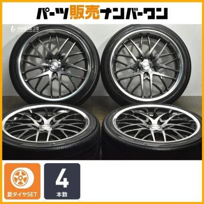 JDM Custom SSR ABELA DM10 19-inch 8J +32 PCD114.3 tires with Yokohama No Tires