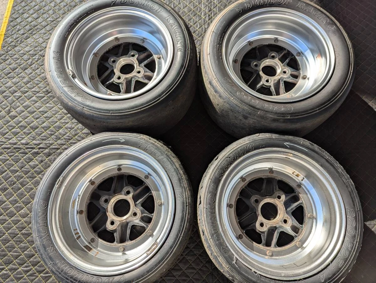 JDM Rare SSR Speedster Suzuka Sangyo Longchamp XR-4 148J-13 9J-25 114. No Tires - Image 8