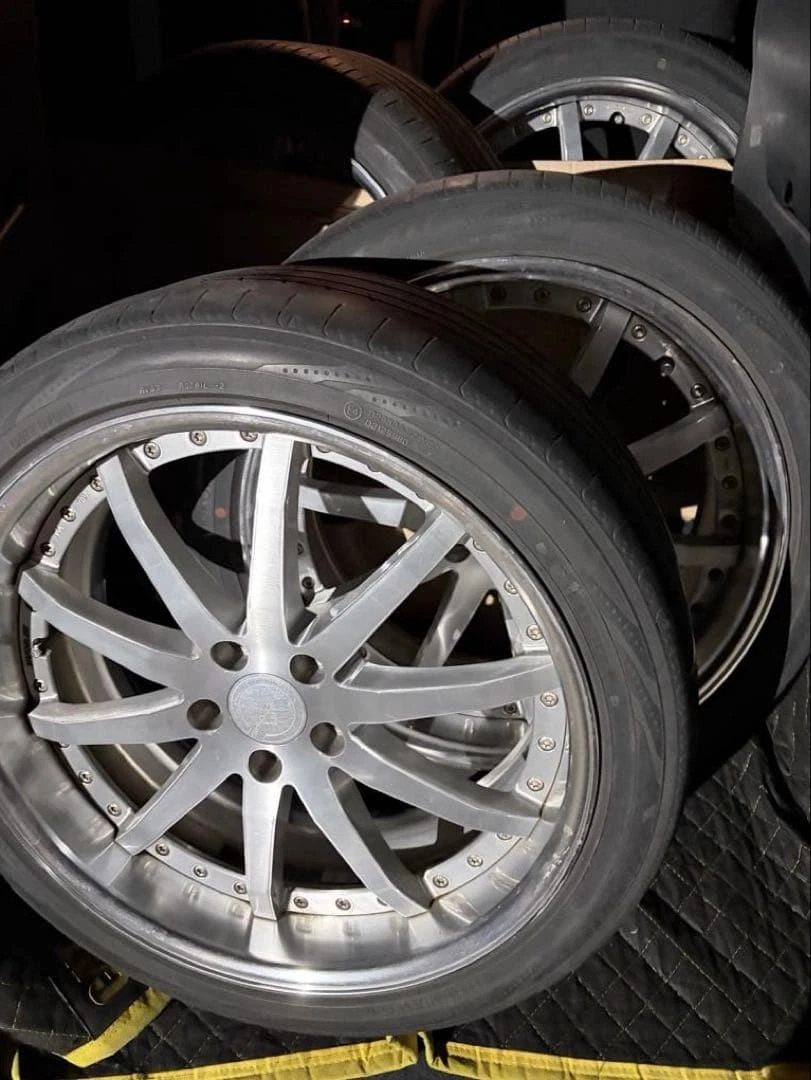 JDM WORK GNOSIS 20 inc 9.0 j +30 4 Book Set No Tires