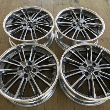 JDM WEDS Kranze ACUERDO 176.5J+30 7J+36 PCD100-4L 4Book Deep Rim Car H No Tires