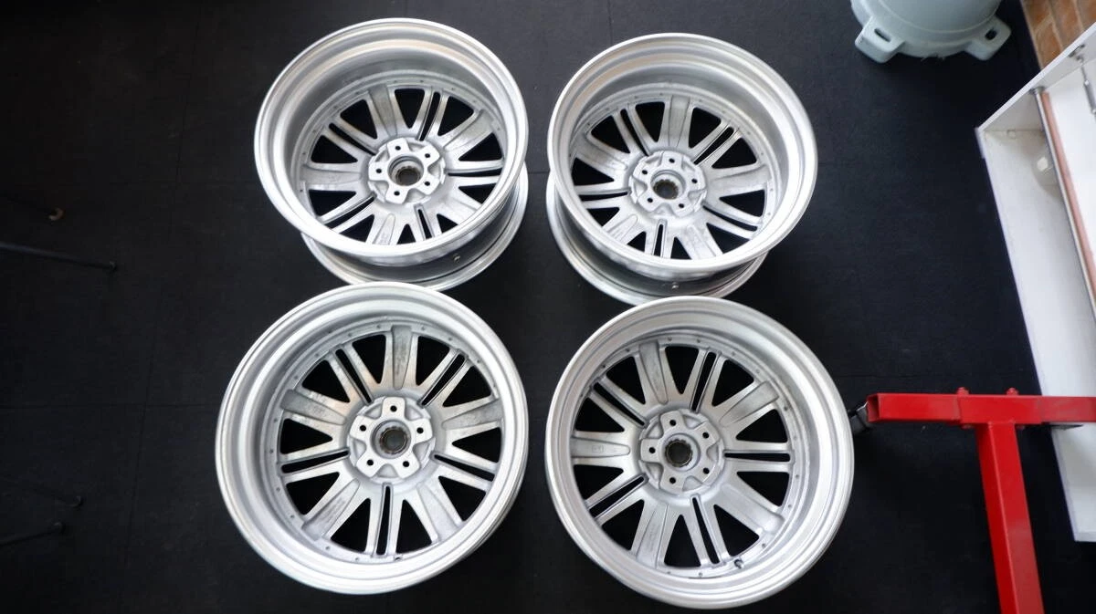 JDM WORK work VARIANZA wheels baked and painted by a wheel repair spec No Tires - Image 8