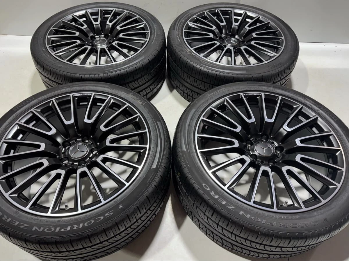 JDM New AMG Genuine Mercedes-Benz G65 W465 224Book Set: Pirelli 295/40 No Tires