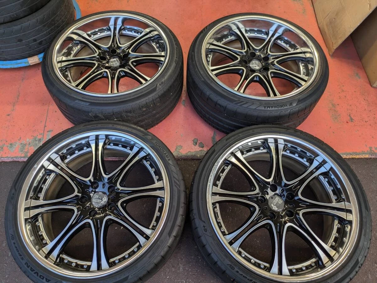 JDM High-quality Leonhardt Fins deep rims for Cima Fairlady Z33 Z34 40 No Tires - Image 3