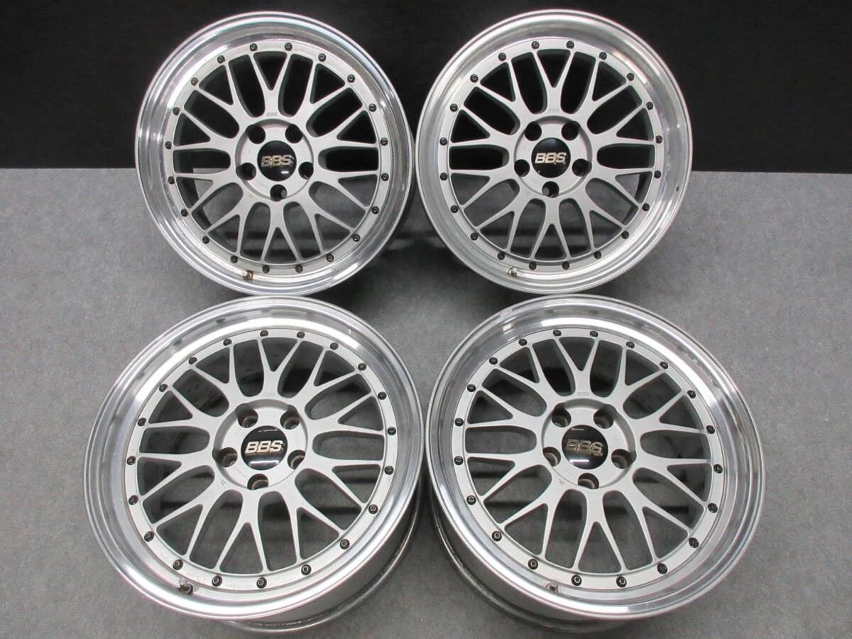 JDM Rare BBS 4Wheels LMP078 LM115 18x8+35 9.5+38 5 x114.3 Mark X Alphard Skyline